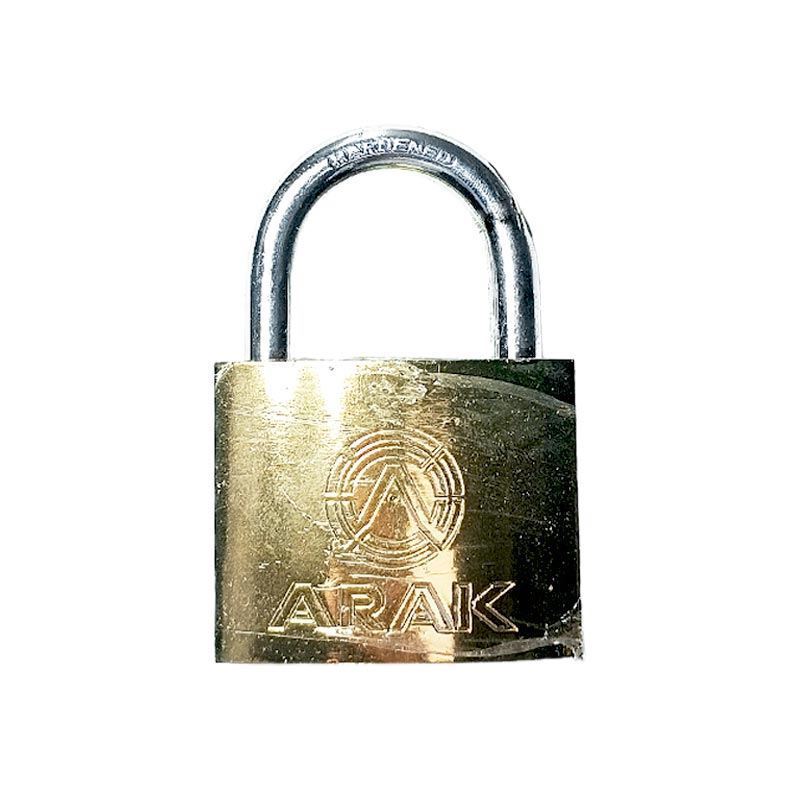 قفل آویز 63 طلایی کد 1004 ARAK
