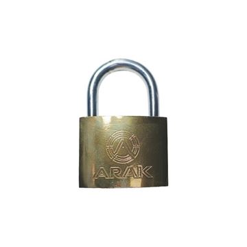 قفل آویز 75 طلایی کد 1005 ARAK