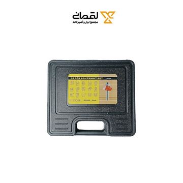 ست تیغ فرز نجاری ۱۵ عددی ۶ میلی‌متر جعبه پلاستیکی