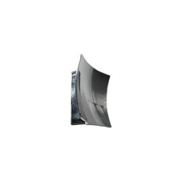 دستگیره کابینتی مربعی دوپیچ کروم براق مدل 5220 سایز 60 رکس REX