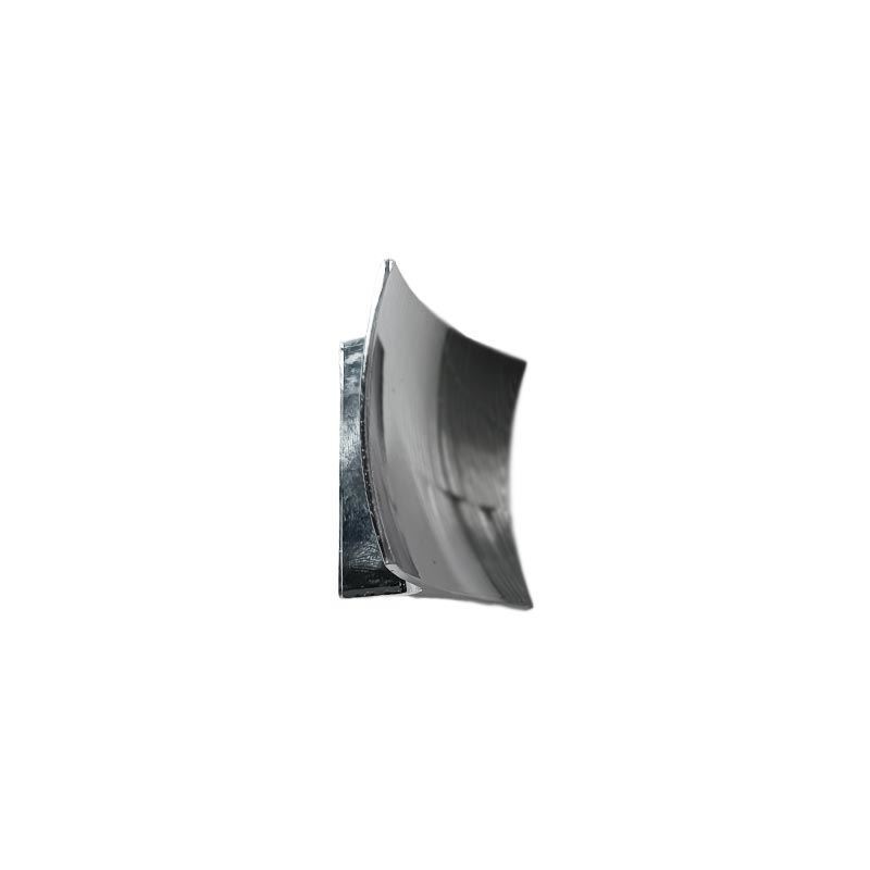 دستگیره کابینتی مربعی دوپیچ کروم براق مدل 5220 سایز 60 رکس REX