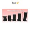 پایه کابینتی استوانه مشکی آنتیک آیسو-02
