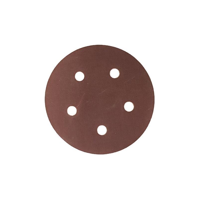 سنباده (اوربیتال)گرد پشت چسبدار (قطر 125 ) 5 سوراخ SA پاس PAS