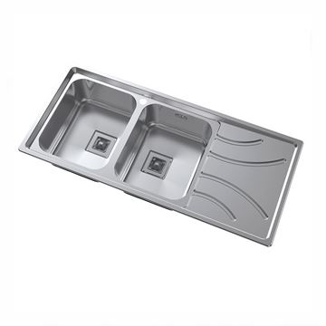 سینک ظرفشویی تو کار 116 س.م چپ مدل ST1163L آلتون ALTON