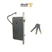 دستگیره الکترونیکی اثر انگشتی مشکی طلایی کد EL-3615S اچ تی ان پرایم HTN PRIME