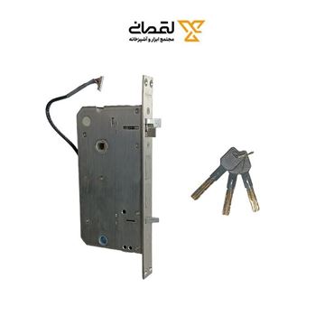 دستگیره الکترونیکی اثر انگشتی مشکی طلایی کد EL-3615S اچ تی ان پرایم HTN PRIME