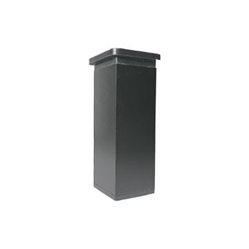 پایه کابینتی آلومینیومی 40 * 40 مدل درنا مشکی کد L53 نایس