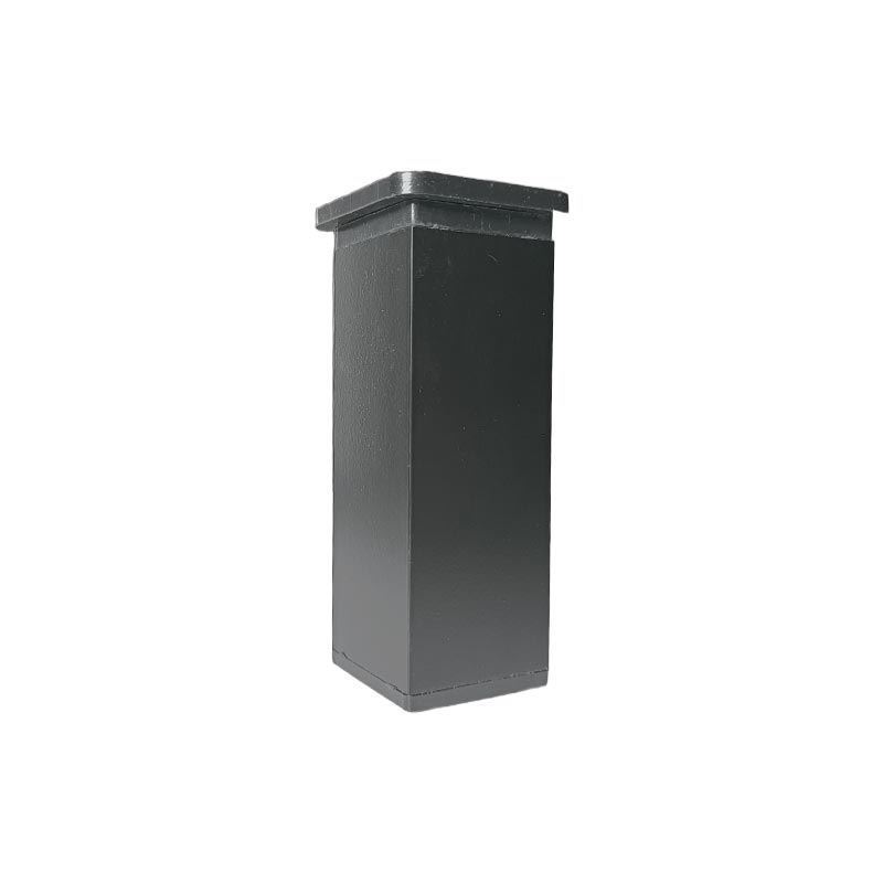 پایه کابینتی آلومینیومی 40 * 40 مدل درنا مشکی کد L53 نایس