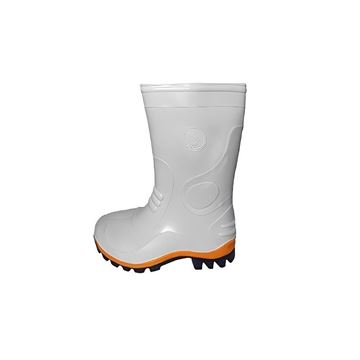 چکمه سفید کف مشکی نارنجی ماناپا-02