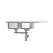 سینک ظرفشویی رو کار 116 س.م چپ مدل ST1164L آلتون ALTON