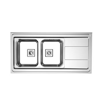 سینک ظرفشویی رو کار 120 س.م چپ مدل SR1204L آلتون ALTON