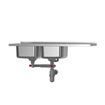 سینک ظرفشویی رو کار 120 س.م چپ مدل SR1204L آلتون ALTON