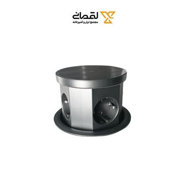 پریز برق استوانه تو کار کد 1070 میلو MILO
