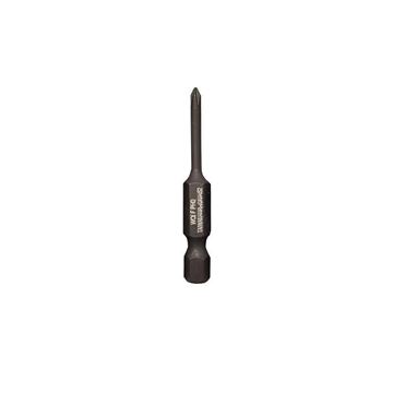 نوک پیچ گوشتی دریل یک طرفه چهارسو 5 سانت مشکی PH0 ولف WOLF-01