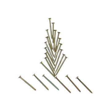 پیچ طلایی چهارسویی 10* 1/2-2 اینچ 6 س.م ایرانی