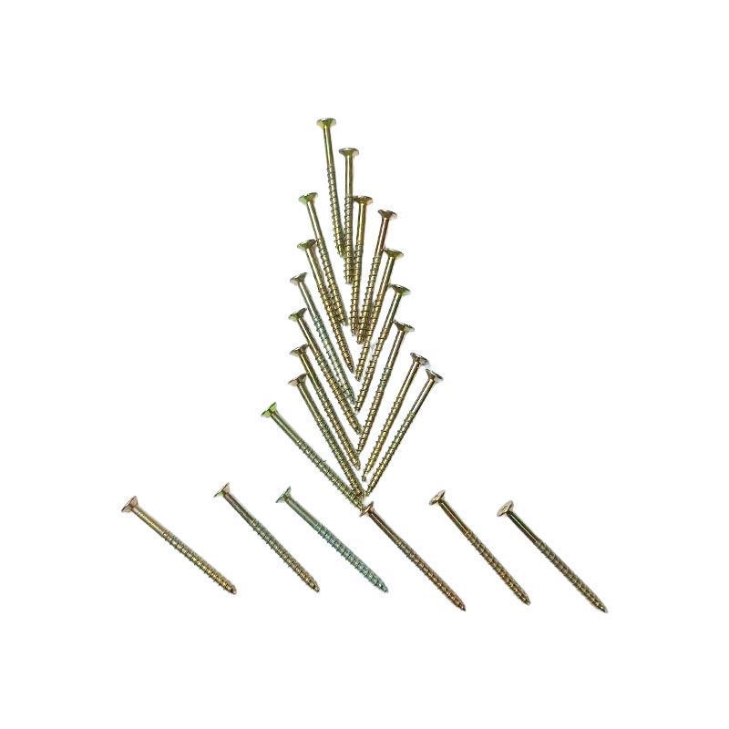 پیچ طلایی چهارسویی 10* 1/2-2 اینچ 6 س.م ایرانی