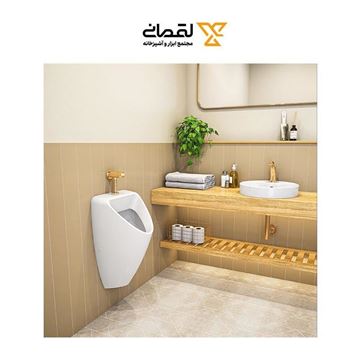 توالت یورینال ایستاده مدل فلوریا سفید چینی کرد