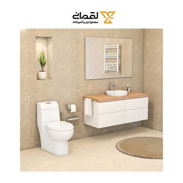 توالت فرنگی مدل والریا سفید ساد چینی کرد