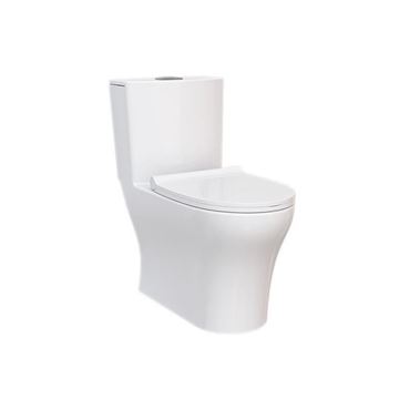 توالت فرنگی مدل کانسپت سفید ساده چینی کرد