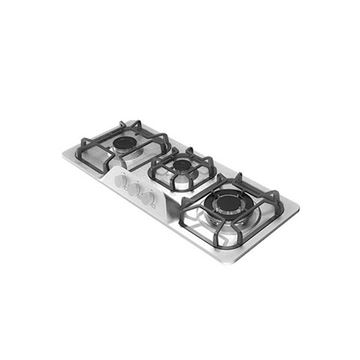 اجاق گاز 3 شعله خطی استیل مدل S371 دیموند DEEMUND