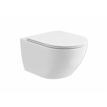 توالت فرنگی وال هنگ سفید مدل TL-15005-VI (به سفارش اروپا) مرآس MERASSE