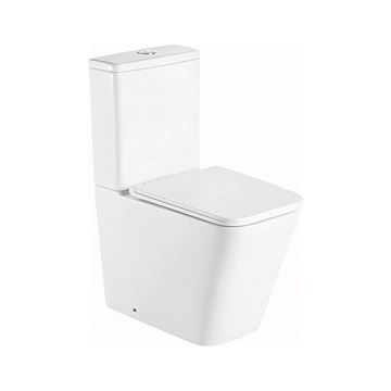 توالت فرنگی دو تکه سفید مدل TL-4006-VI (به سفارش اروپا) مرآس MERASSE