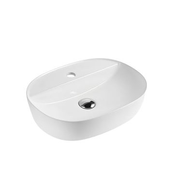 سنگ روشویی سفید مدل BS-2039-PI (به سفارش اروپا) مرآس MERASSE