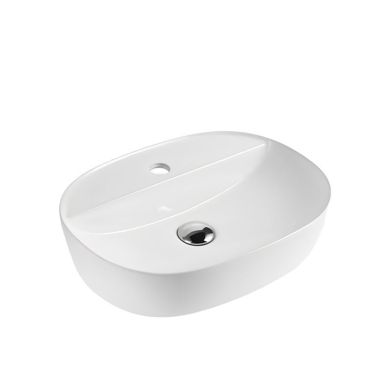 سنگ روشویی سفید مدل BS-2039-PI (به سفارش اروپا) مرآس MERASSE