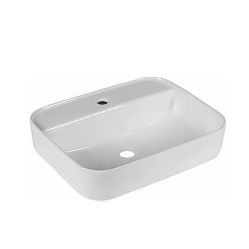 سنگ روشویی سفید مدل BS-2022-PI (به سفارش اروپا) مرآس MERASSE