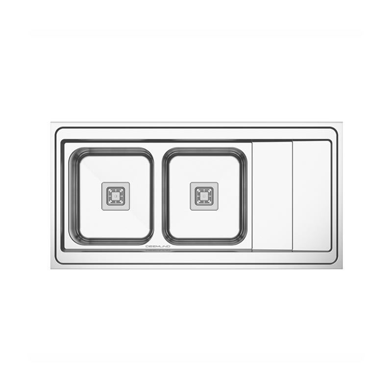 سینک ظرفشویی تو کار فانتزی 50*120 مدل 135 دیموند DEEMUND