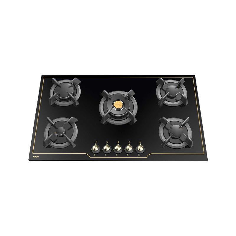 اجاق گاز ۵ شعله شیشه ای مدل IG540B آلتون ALTON