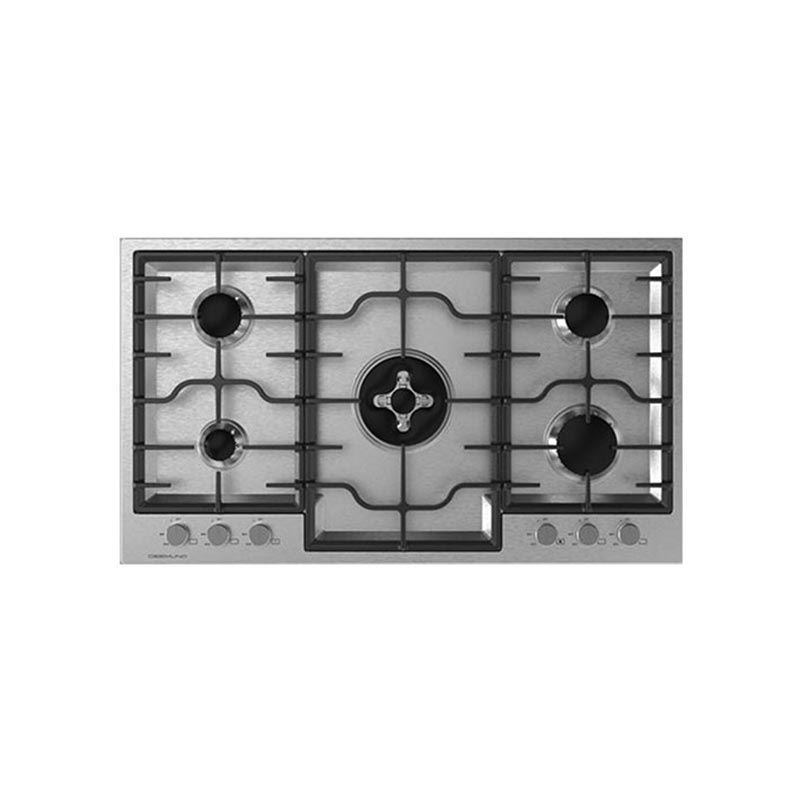 اجاق گاز 5 شعله استیل دوال مدل S521 دیموند DEEMUND