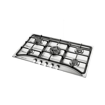 اجاق گاز 5 شعله استیل مدل S506 دیموند DEEMUND