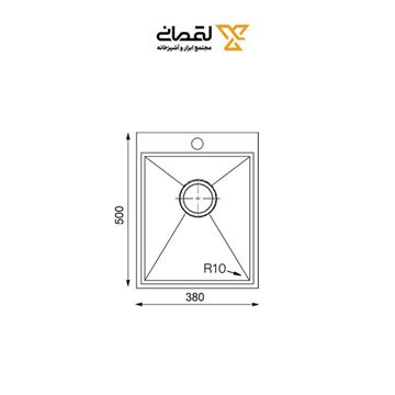 سینک ظرفشویی استیل کد 4613 مونتینا MONTINA