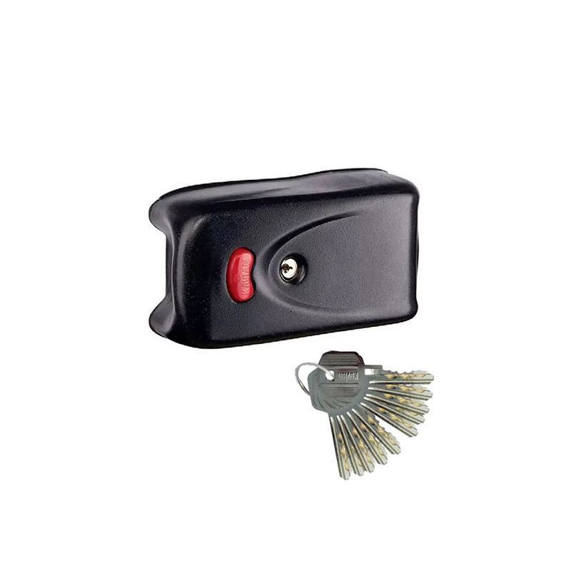 قفل برقی حیاطی 10 کلید دو شیار کاویان