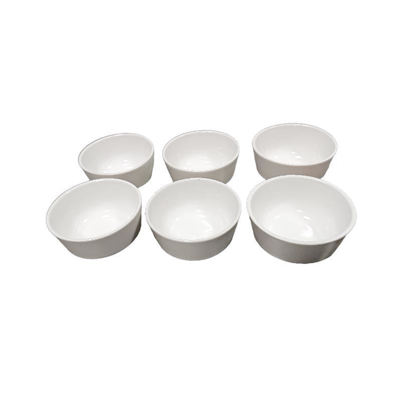 ست 6 عددی پیاله سفید مدل هانی کائولین KAOLIN-01
