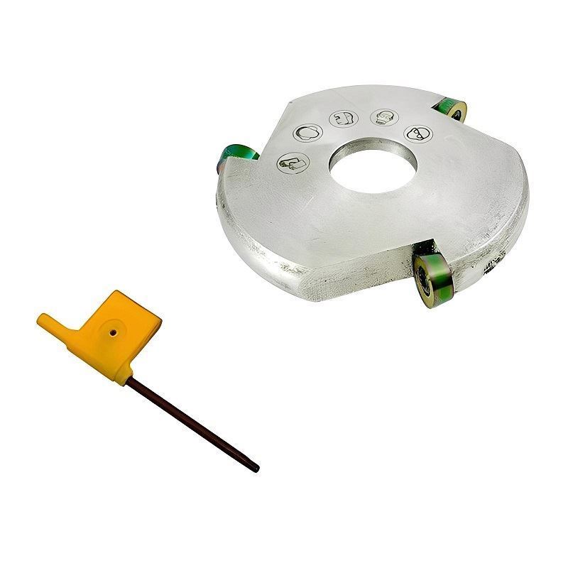 دیسک براده برداری فرز مینی سه الماسه 100 میل