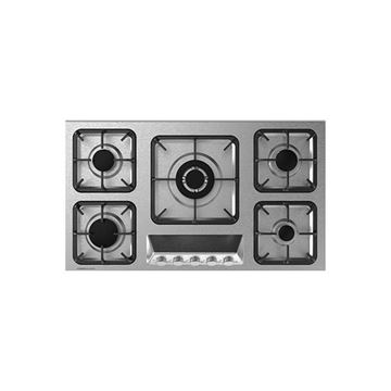 اجاق گاز 5 شعله استیل پلوپز وسط مدل S517 دیموند DEEMUND