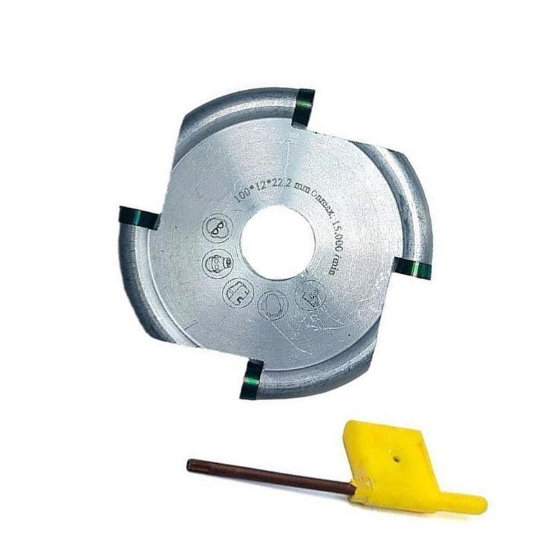 دیسک براده برداری فرز مینی چهار الماسه 100 میل