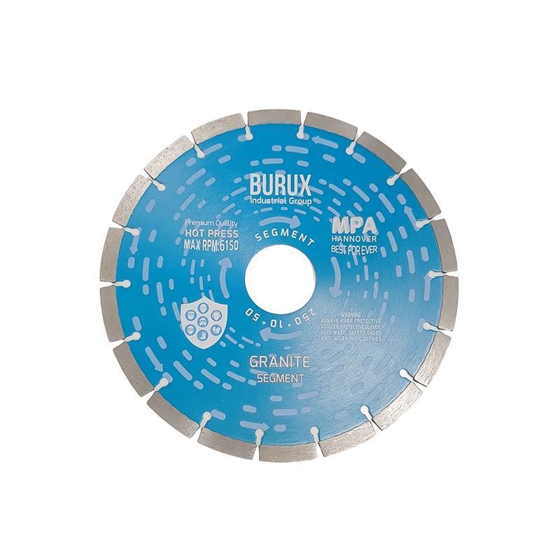 تیغه آبخور 250 گرانیت بر سوراخ 50 BURUX