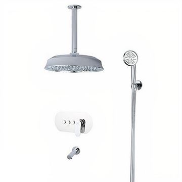 متعلقات دوش توکار سقفی ایکاد (تنسو) کلاس 1 راسان RASAN