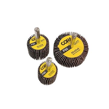 سنباده سر دریل چتری CORA P80