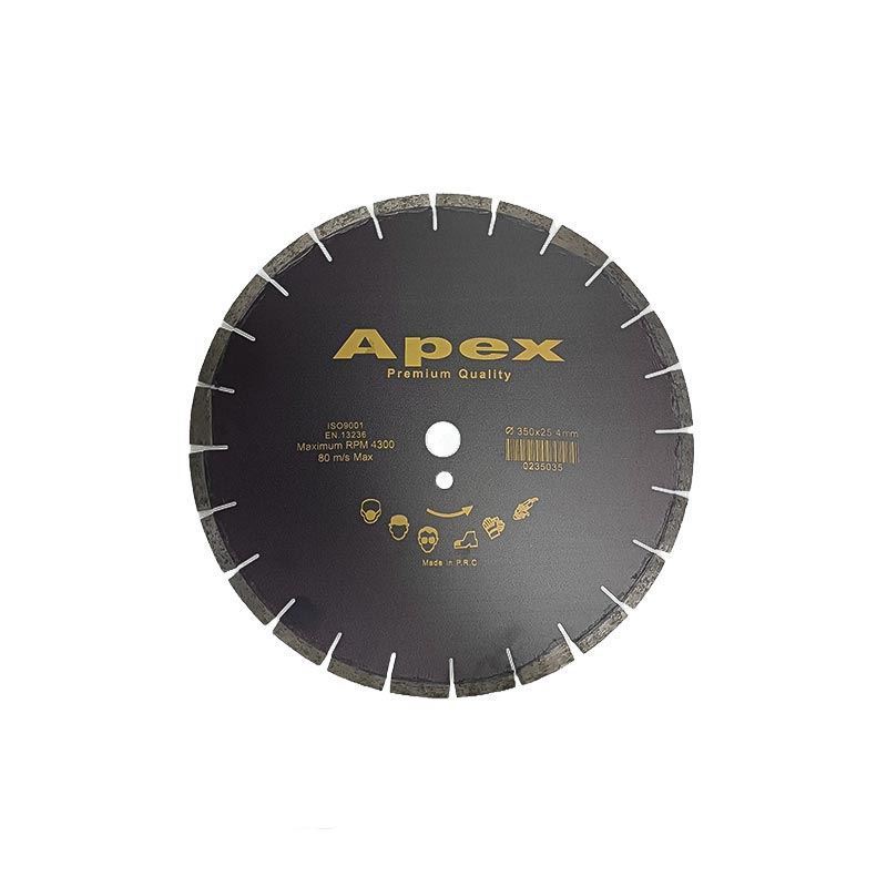 تیغه آسفالت بر 35 سانتی‌متری اپکس APPEX