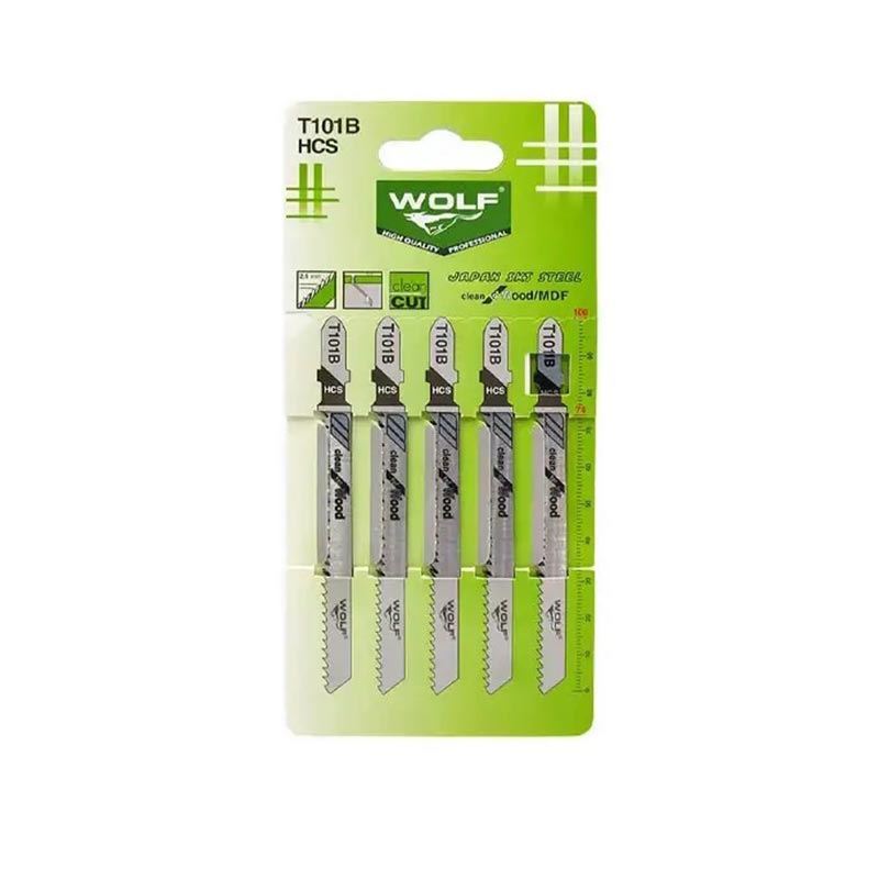 تیغه چوب بری اره عمودبر ام دی اف بلند کد T101B ولف WOLF-01