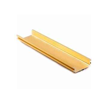 دستگیره شاخه ای مخفی یو U طلایی 3 متری فابریک آکسار