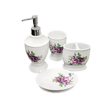 ست سرویس بهداشتی 4 پارچه مدل درختی آتریسا SKY