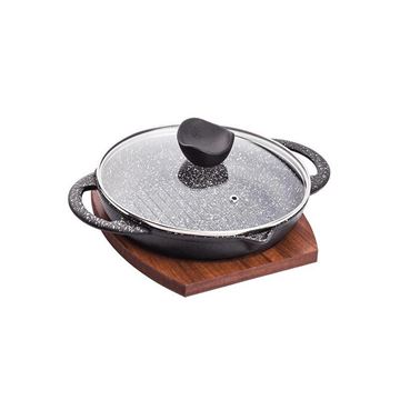 تابه ووک گریل چدن سایز 24 مدل TEYAM نالینو 0NALINO