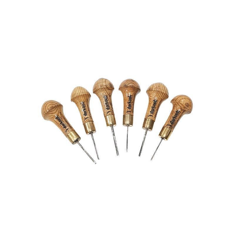 ست مغار 6 عددی لینوکات جعبه چوبی دارکوب