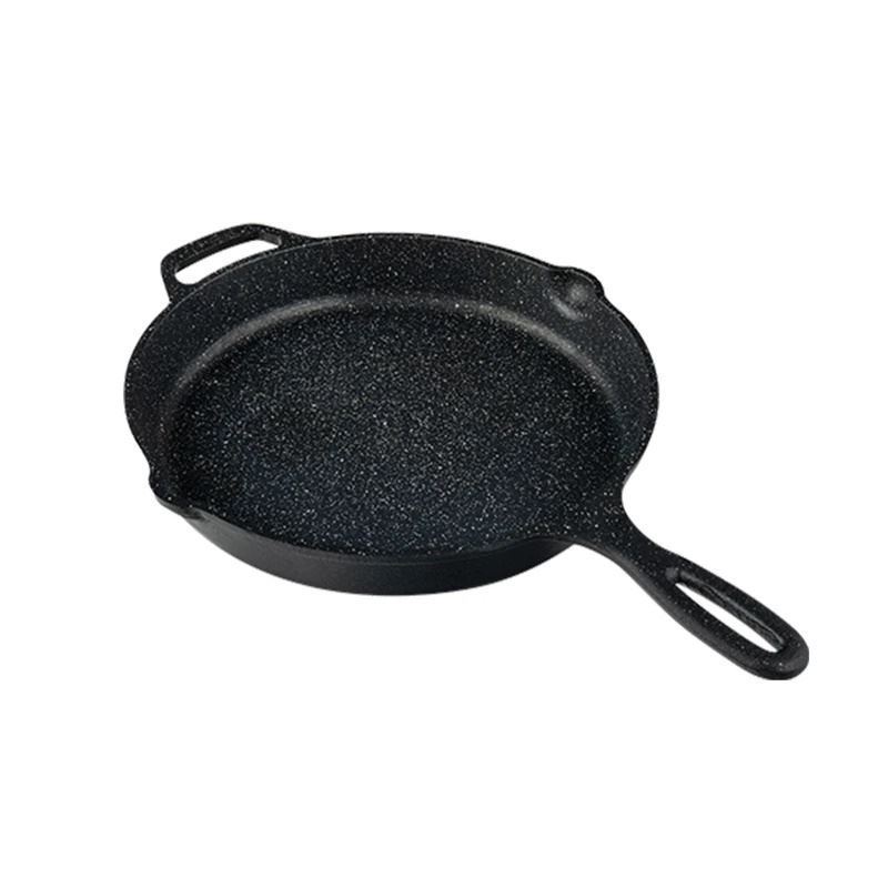 تابه چدن 24 اینچ تک دسته مدل ENZO نالینو NALINO-01