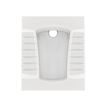 سنگ توالت تخت آویسا ریم لس سفید چینی کرد